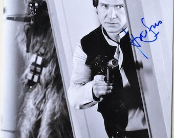 スター・ウォーズ - ハリソン・フォードの直筆サイン入り額入り写真