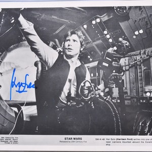 セール中…ハリソン・フォード直筆サイン入り2Lサイズ写真