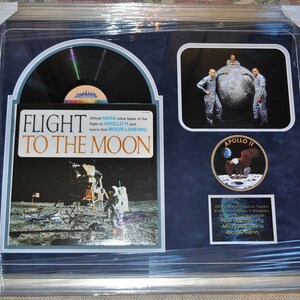 APOLLO 11 Signed AlbumX3 - Neil Armstrong, Michael Collins, Buzz Aldren
