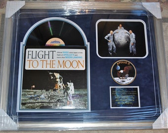 APOLLO 11 Signed AlbumX3 - Neil Armstrong, Michael Collins, Buzz Aldren