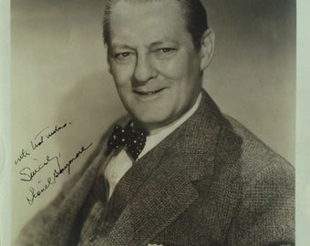 LIONEL BARRYMORE SIGNIERTES Autogramm Foto - A Christmas Carol - Dr. Kildare w / coa