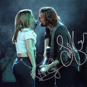 Bradley Cooper & Lady Gaga - A Star is Born SIGNED X2 w/COA
