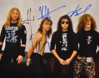 メタリカ 直筆サイン入り ブラックアルバム ビニール - ジェイムズ