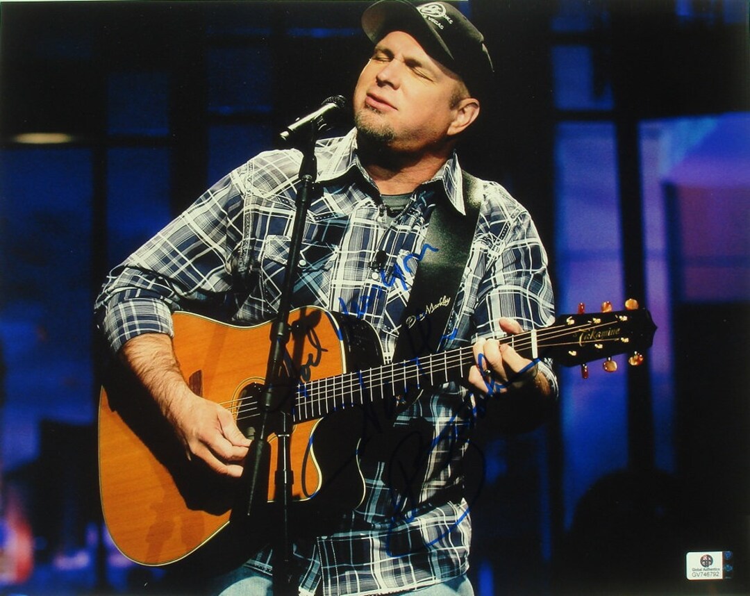 GARTH BROOKS Signed Photo 11x 14 W/coa Etsy