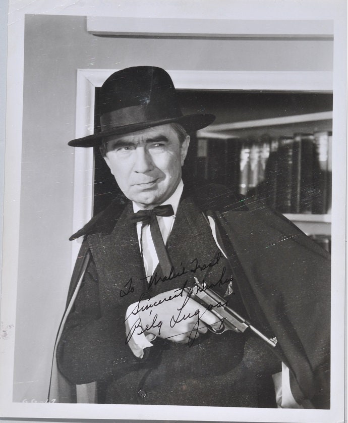 BELA LUGOSI Signed Photo - Count Dracula W/coa - Etsy