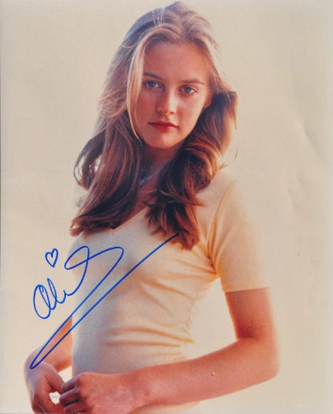 ALICIA SILVERSTONE SIGNED Photo the Crush Batman & Robin Etsy