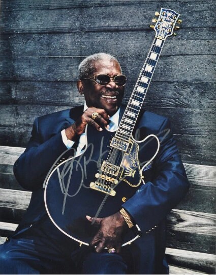 Bb king signed guitar - Etsy 日本