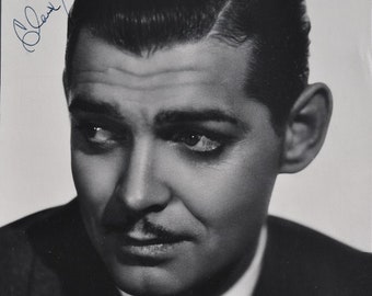 Clark Gable （クラークゲーブル）直筆サイン（鑑定書付き） Clark Gable （クラークゲーブル）直筆サイン（鑑定書付き