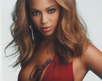 Beyoncé 本物★鑑定書付き★ビヨンセ 直筆サイン！！！激レア 本物☆鑑定書付き☆ビヨンセ 直筆サイン！！！激レア Beyoncé