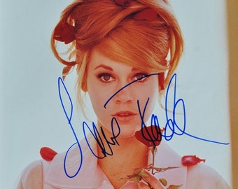 JANE FONDA SIGNED Photo - 9 To 5, On Golden Pond, Barbarella  w/coa