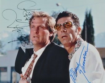 JEFF Daniels & MICHAEL RICHARDS Signed Photo x2 - Trial And Error w/coa