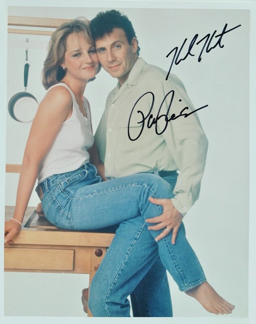 Mad About You Cast SIGNED PHOTO X2 Paul Reiser, Helen Hunt W/coa Etsy