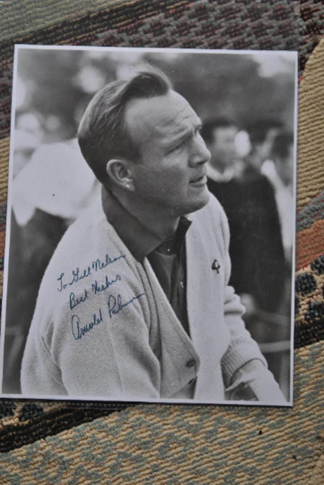 ARNOLD PALMER SIGNED Photo the King World Golf Hall of - Etsy