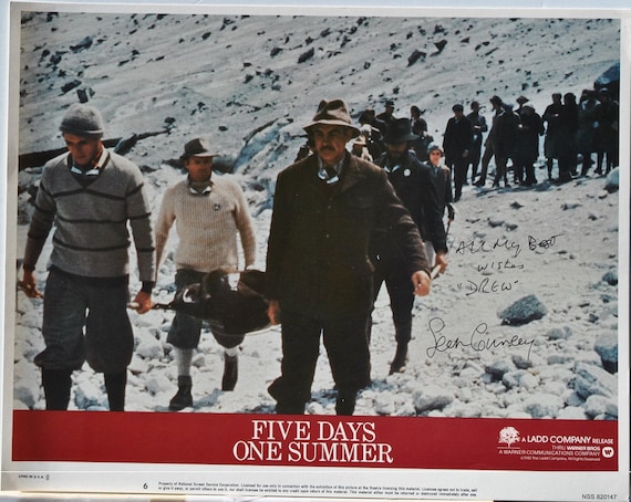 ショーン・コネリー 直筆サイン入り写真 - ファイブ・デイズ・ワン