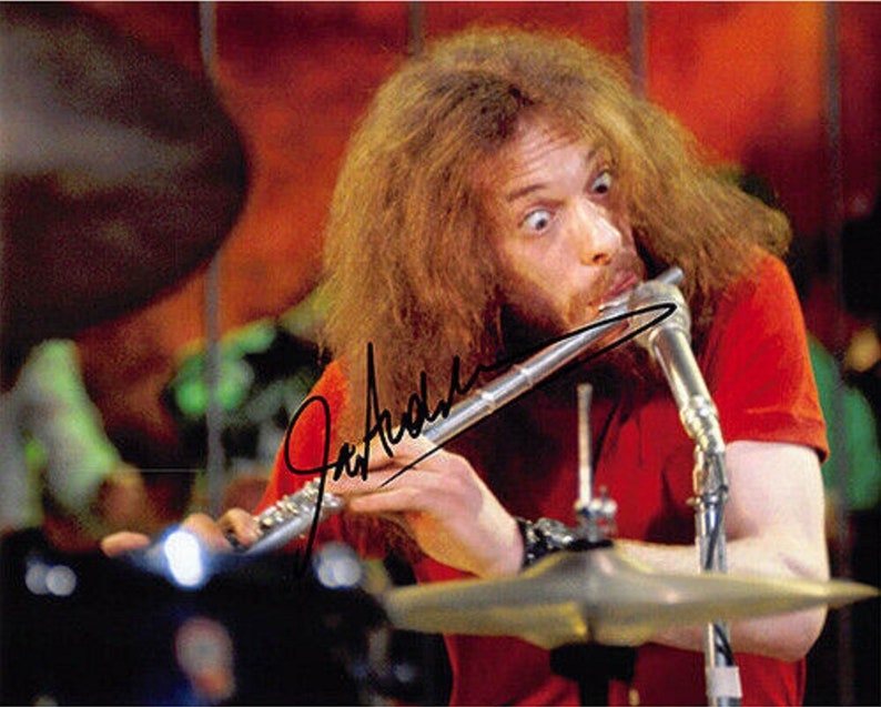 IAN ANDERSON Signed Autographed Photo Jethro Tull w/COA image 1