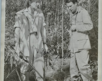 Clark Gable （クラークゲーブル）直筆サイン（鑑定書付き） クラーク・ゲーブル自筆サイン入ブロマイド Clark Gable(大きさ