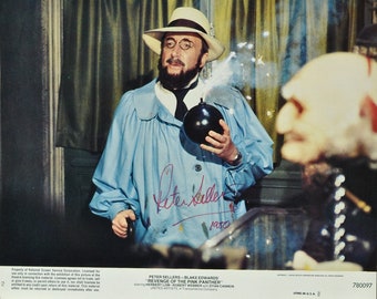 PETER SELLERS Signed Photo - Revenge Of The Pink Panther w/coa