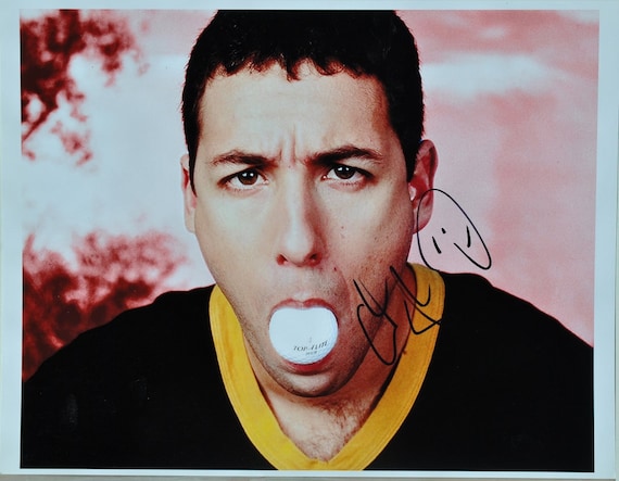 adam sandler cigarette ADAM SANDLER SIGNED Photo