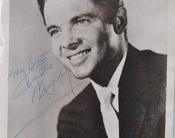 Foto autografiada firmada por AUDIE MURPHY - To Hell and Back w/coa