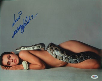 NATASSIA KINSKI ondertekende foto 11 "x 14" met coa