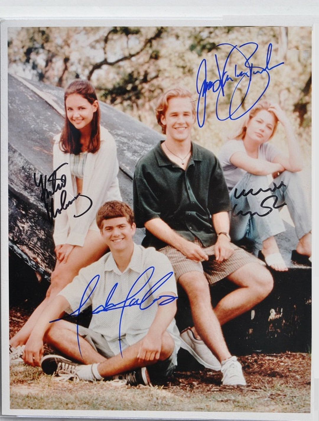 DAWSON’S CREEK CAST Signed Photo X4 Singin’ in the Rain, Brigadoon