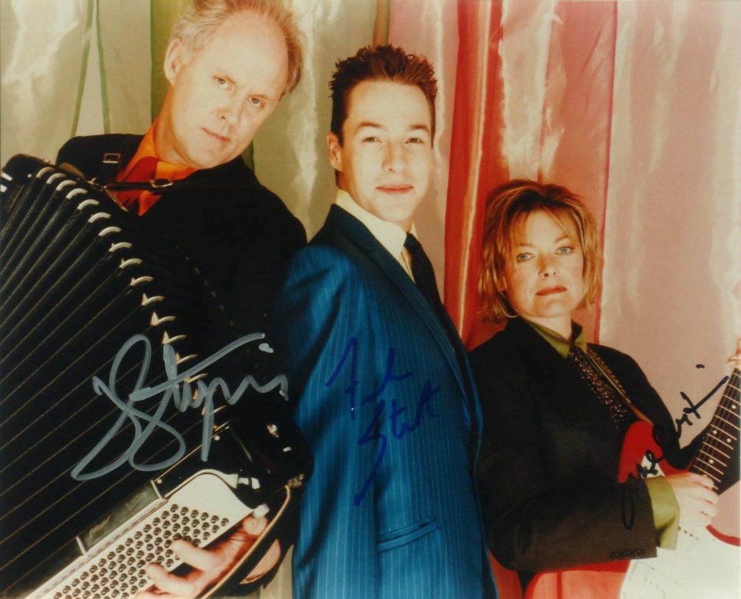3rd ROCK FROM the SUN Cast Signed Photo X3 - Lithgow, Curtin, Stewart W