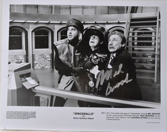 Foto FIRMADA por MEL BROOKS - Bolas espaciales con coa