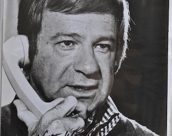 WALTER MATTHAU Signiertes Foto – Plaza Suite mit coa