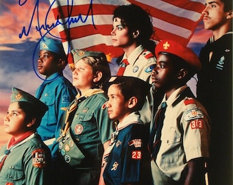 MICHAEL JACKSON signed Photo - Thriller, The Jackson Five  w/COA