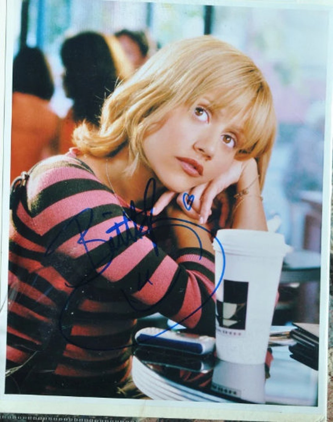 BRITTANY MURPHY FIRMÓ Foto - Girl Interrupted - Drop Dead Gorgeous w/coa -  Etsy México, image size:1080x1369