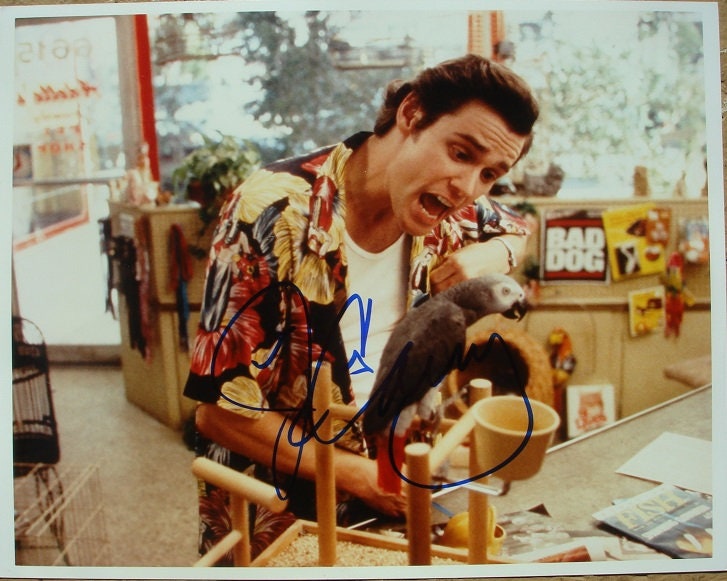 Buy JIM CARREY Signed Photo Ace Ventura: Pet Detective W/coa