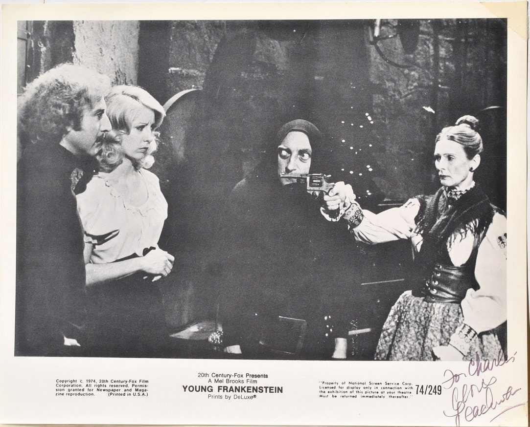 Gesigneerde foto CLORIS LEACHMAN – Young Frankenstein w/COA
