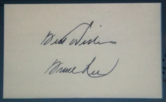 Bruce Lee AUTOGRAPHED Display (#0115) On Dec 10, 2022 | ICZ Auctions In FL - Foto 7