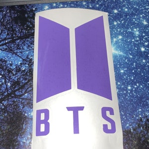 Calcomanía para auto de BTS