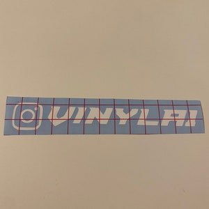 Instagram Car Decal