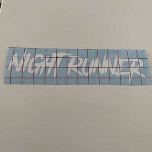 Night Runner Car Decal
