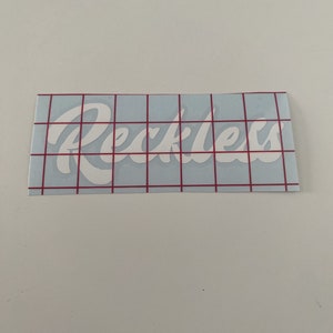 Reckless JDM Sticker
