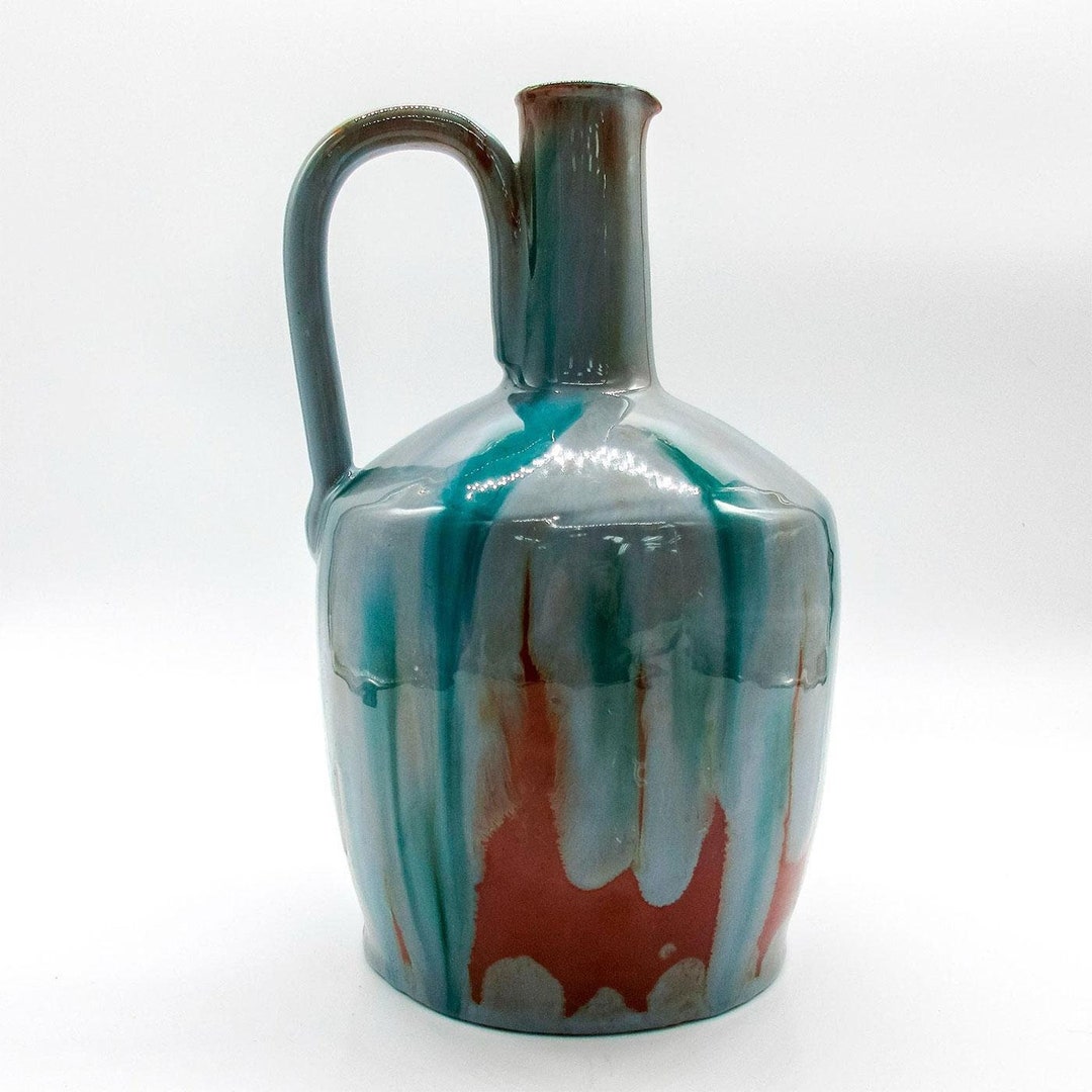 Vintage & Rare Handmade Studio Art Pottery Music Box Pitcher Etsy