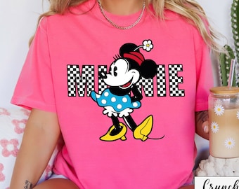 Minnie Mouse Shirt - Mickey Mouse Shirt - Mickey Couple T-Shirt - Cute Minnie Mouse T-Shirt - Beauty Minnie Shirt - Gift For Wife