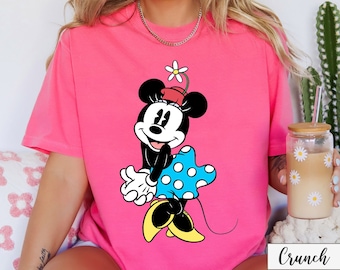 Minnie Mouse Shirt - Cute Minnie Mouse T-Shirt - Beauty Minnie Shirt - Gift For Wife - Mickey Mouse Shirt - Mickey Couple T-Shirt