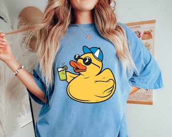 Yellow Vintage Rubber Duck As Adult Shirt For Men & Women Yellow Vintage Rubber Duck As Adult Shirt For Men & Women