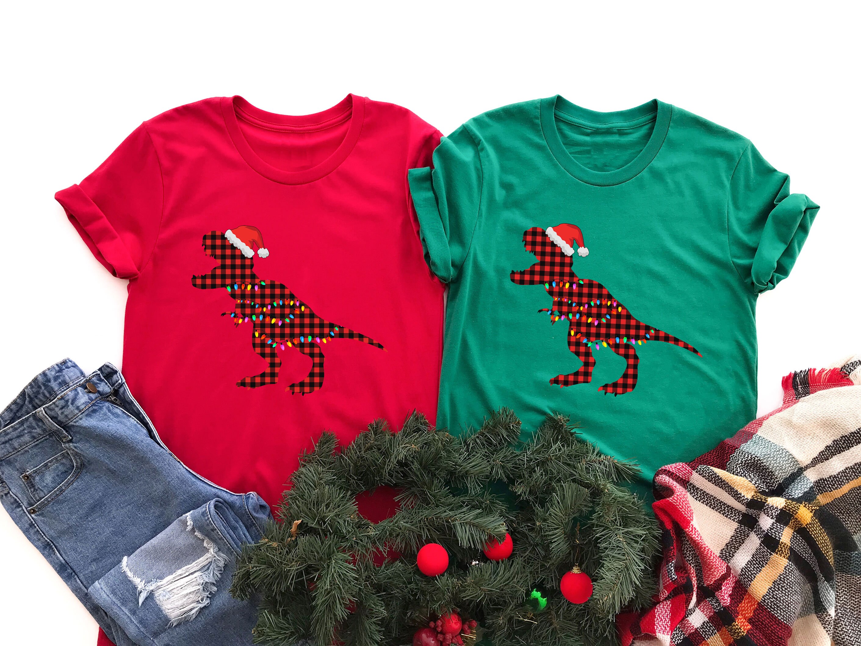 Discover Christmas Dinosaur Shirt, Trex Shirt, Merry Christmas Shirt, Toddler Shirt, Christmas Boy Shirt, Gift For Son, Holiday Shirt, Christmas Gift