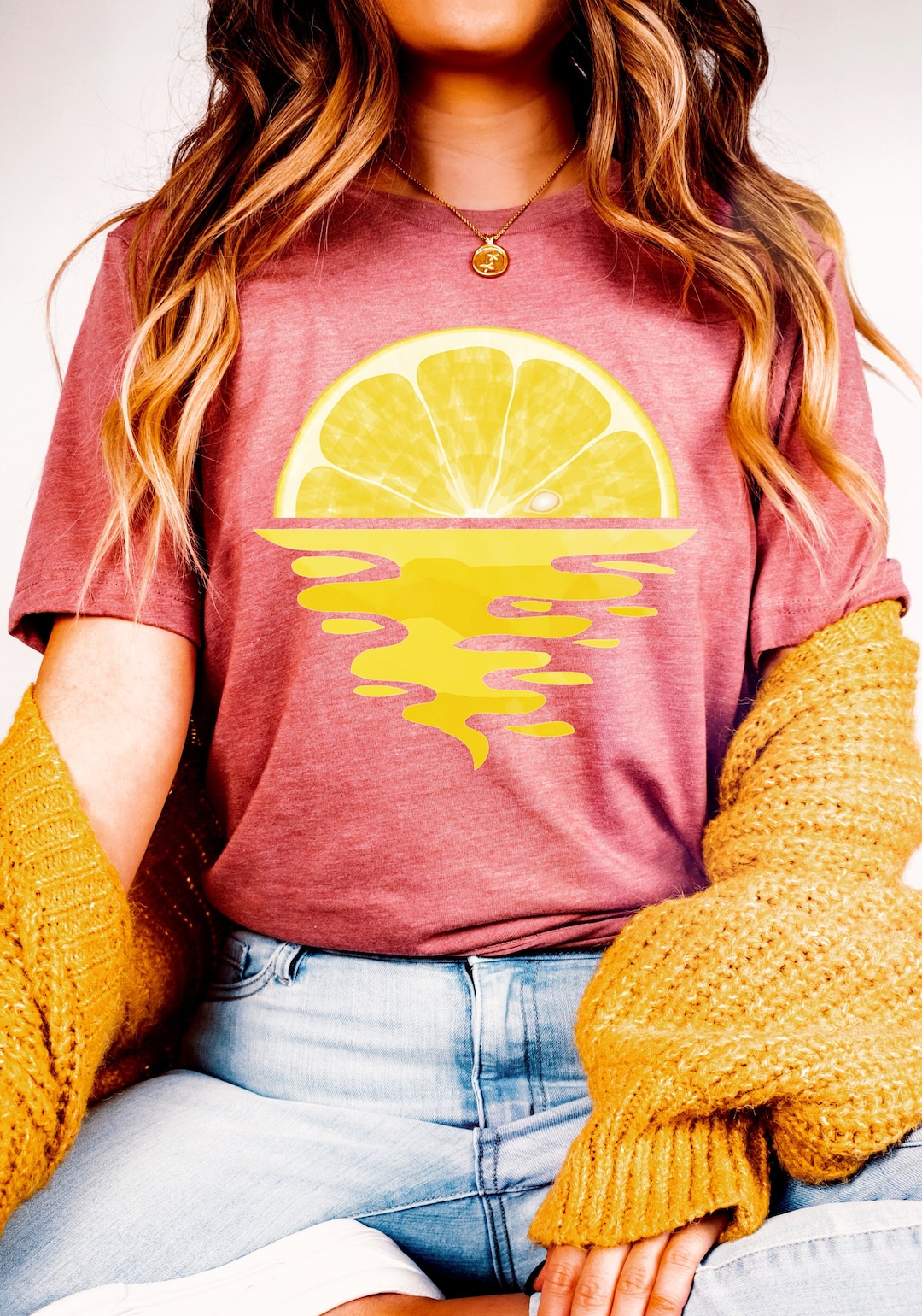 Lemon Shirt Summer Lemon Tshirt Botanical Lemon Shirt Lemon Etsy