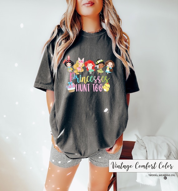 Princess Hunt Shirt, Birthday Princess Tshirt, Matching Princess Shirts, Easter Girl Shirts, Little Princess T-shirt, Tees For Kids