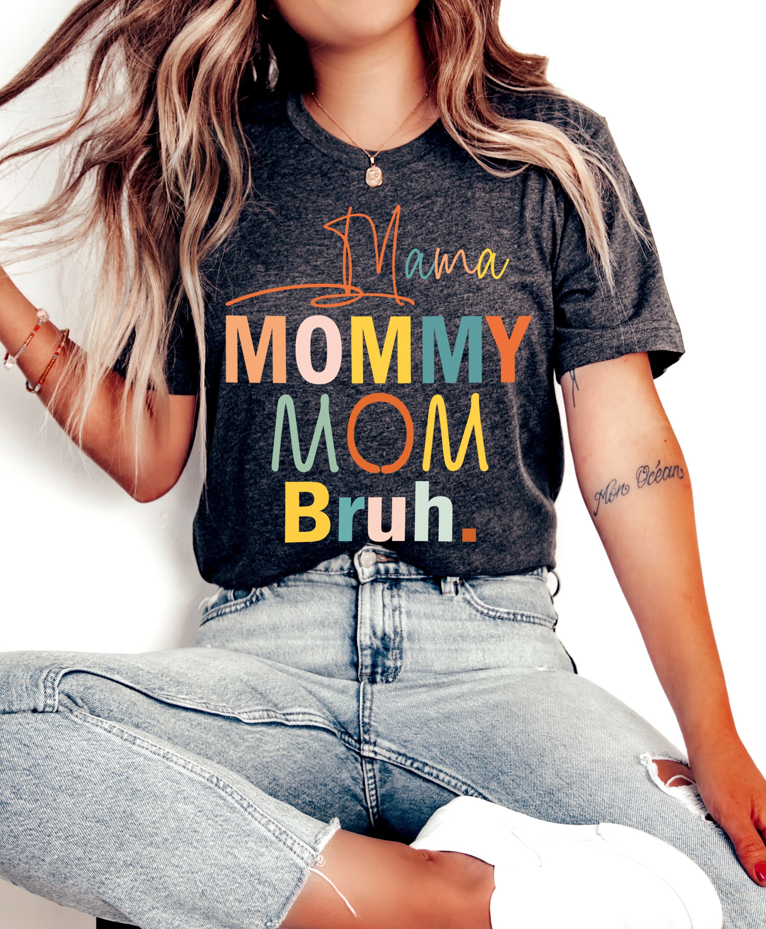 Mama Mommy Mom Bruh Alphabet Lore Unisex T-Shirt - Teeruto