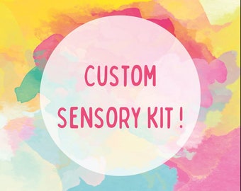 Custom Play Dough Kit, Customized Play Dough Kit, Custom Kit, Custom Sensory Kit
