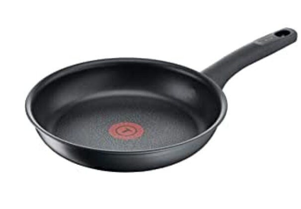 Tefal G12402 Titanium Fusion Poêle à Frire | Titanium Excellence Revêtement Anti-Adhérent, | Pour To