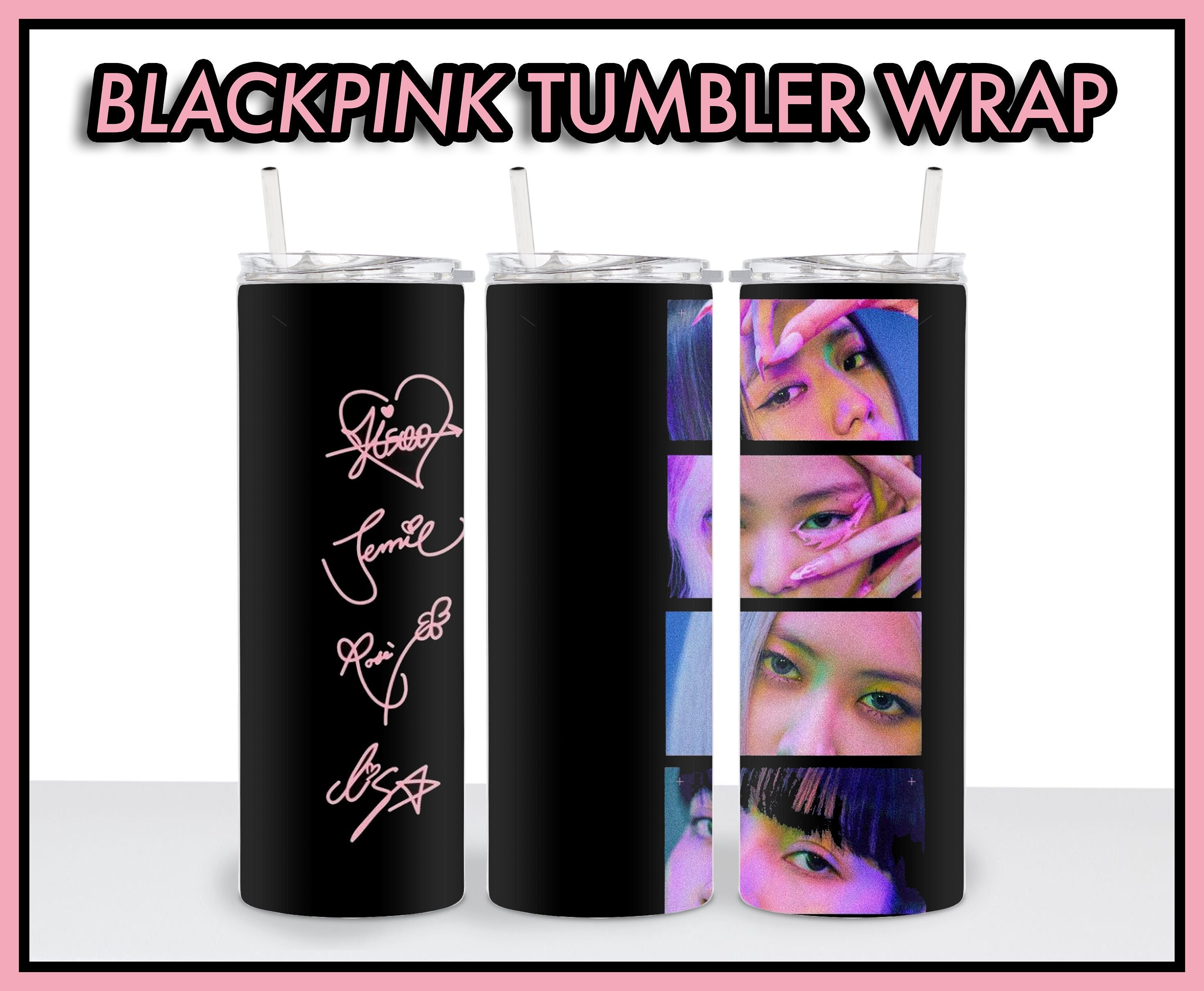 Kpop Drink Coasters BLACKPINK Albums Set of 7 K-pop Black Pink Blink 