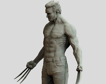 Details about   Wolverine 2 Head Figure 3D Print Model 1/4 Unpainted Unassembled GK H44cm/17inch 
