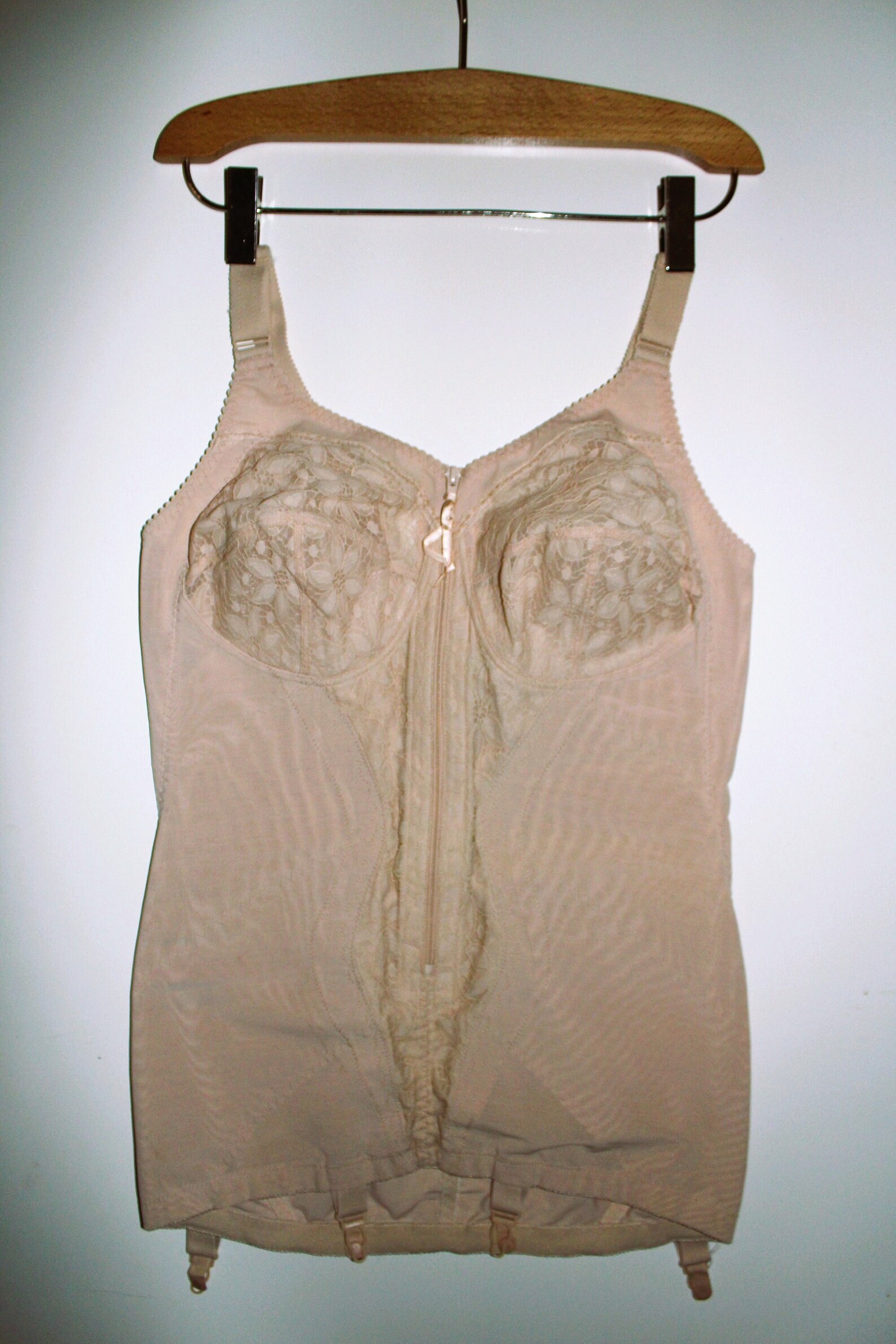 Triumph Ideal KR 80s Vintage Open Bottom Girdle W Suspenders Etsy